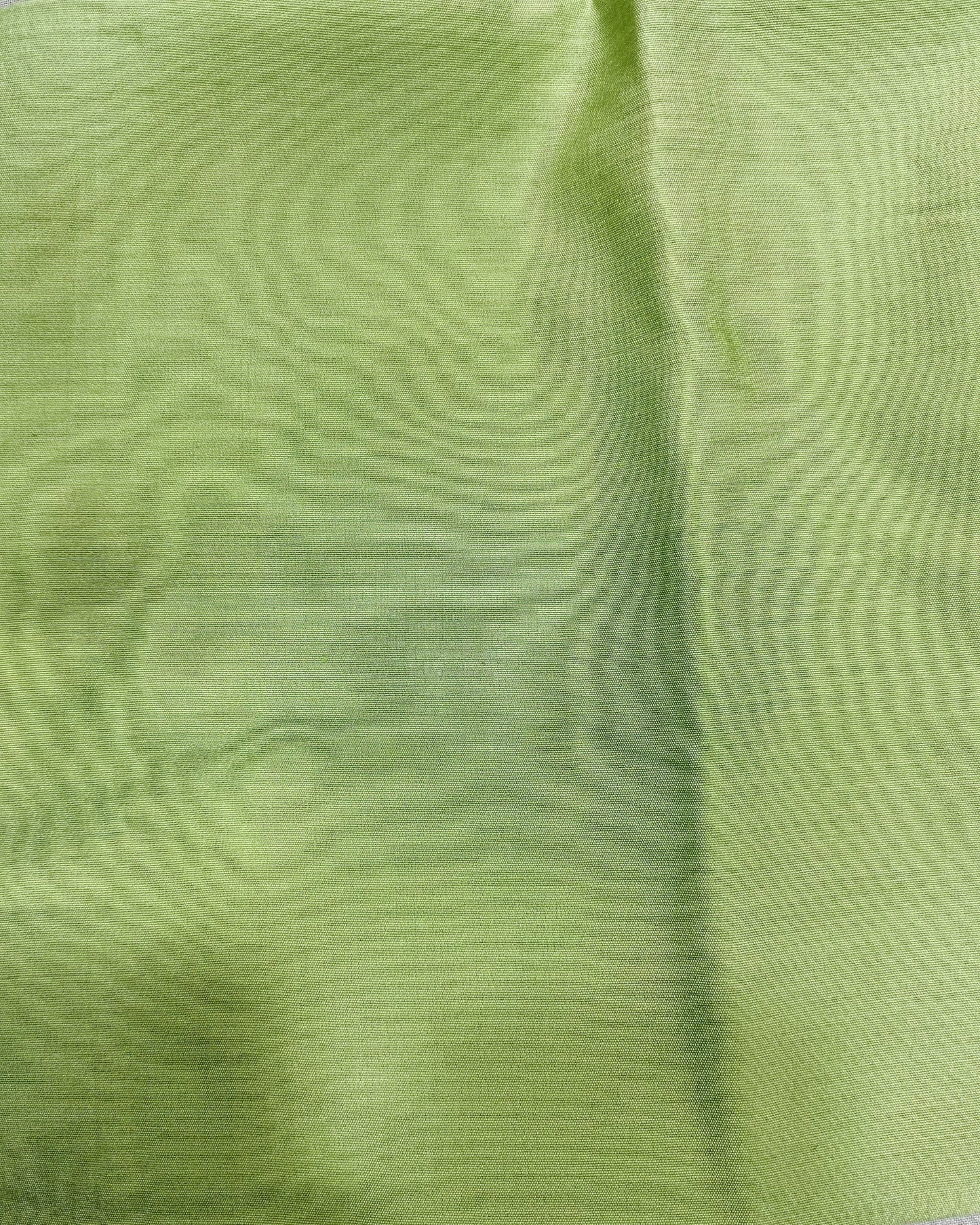 Pastel Mint Green Organza Unstitched Suit with Floral Embroidery