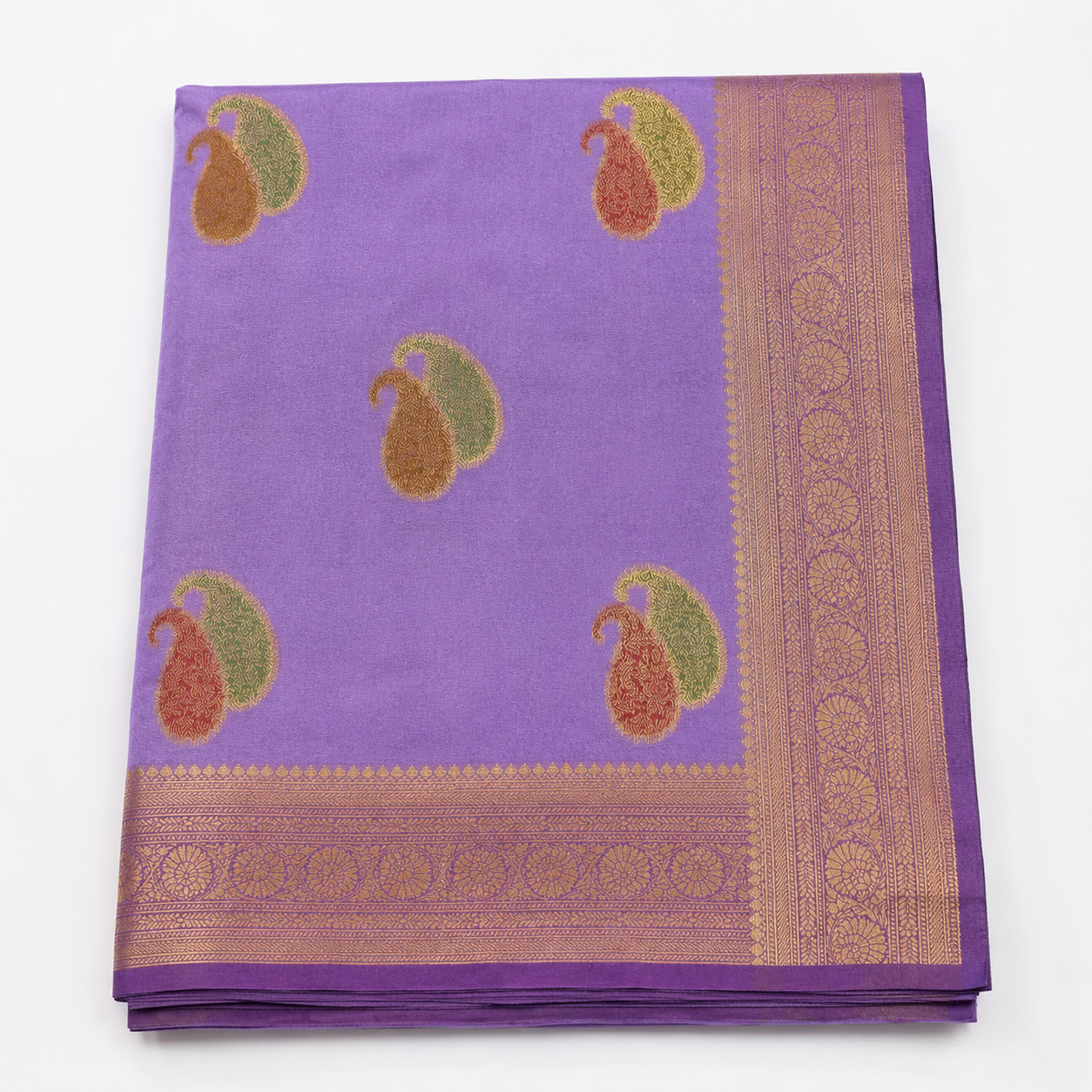 Semi Georgette Saree with Hand Brush Details