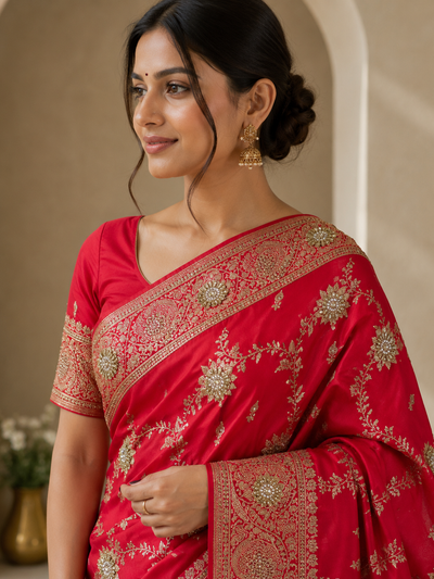 Pashmina Silk Saree