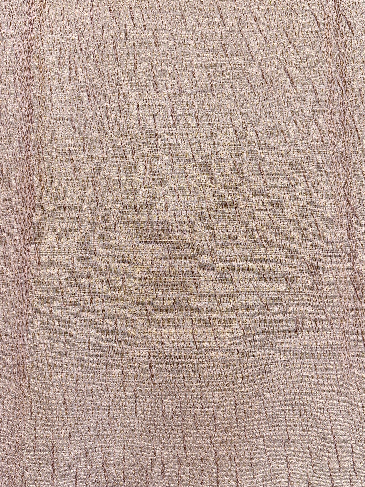 Lavender Pure Mercerised Cotton Saree with Crush Texture
