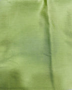 Pastel Mint Green Organza Unstitched Suit with Floral Embroidery