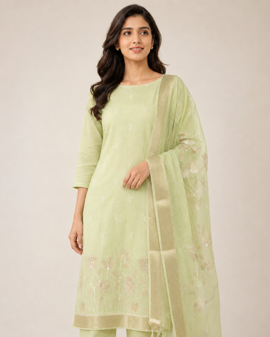 Organza Suit – Elegant Festive Collection (Unstitched)