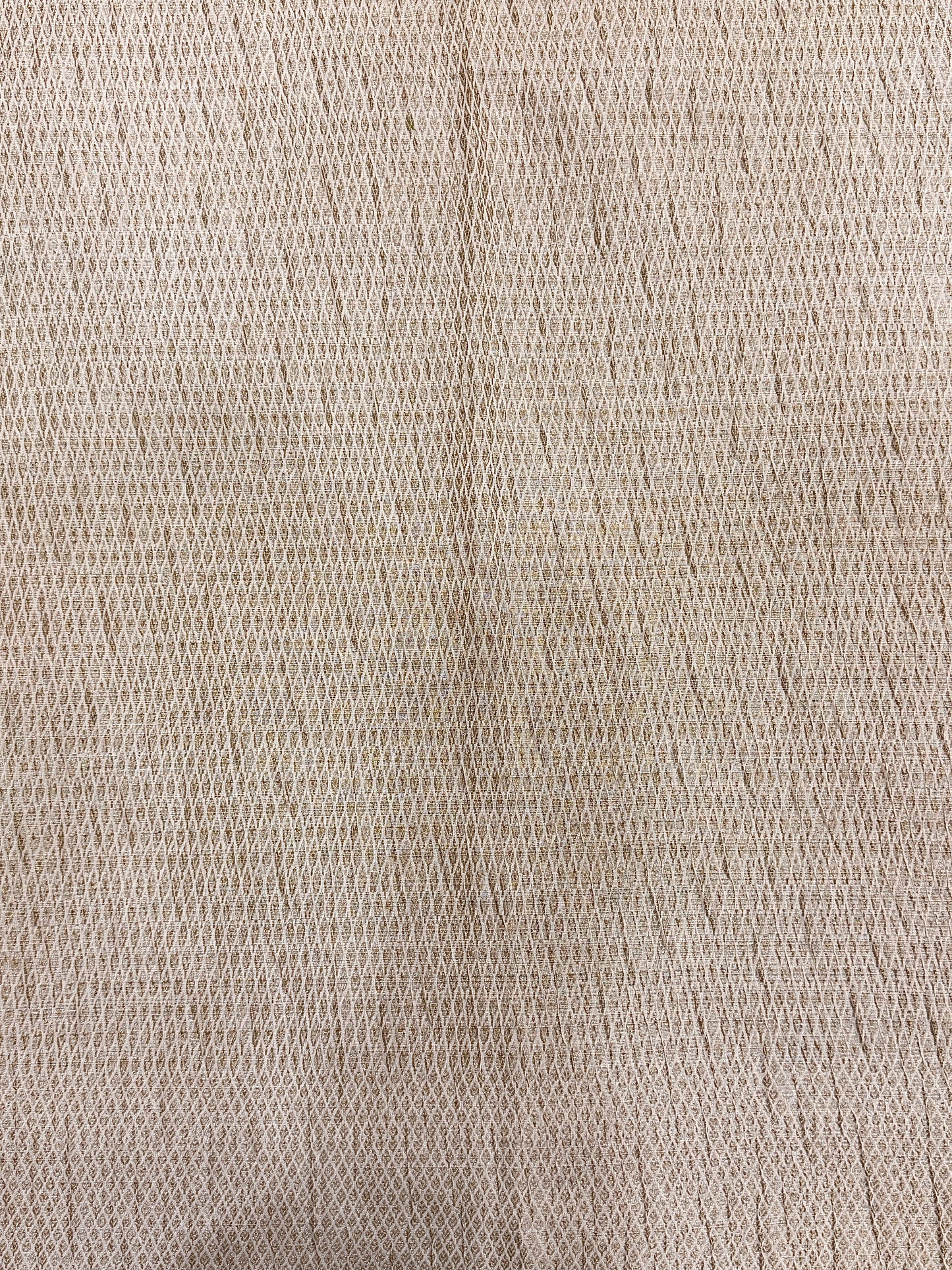 Off White Pure Mercerised Cotton Saree with Crush Texture