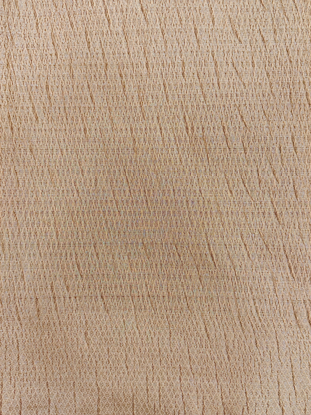 Beige Pure Mercerised Cotton Saree with Crush Texture