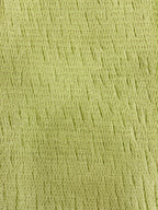 Lime Green Pure Mercerised Cotton Saree with Crush Texture