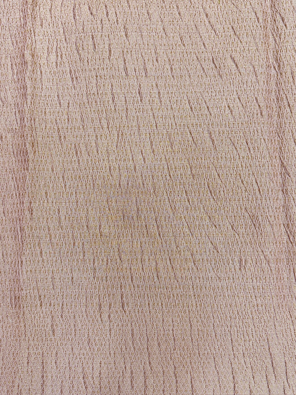 Lavender Pure Mercerised Cotton Saree with Crush Texture