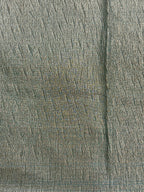 Teal Blue Pure Mercerised Cotton Saree with Crush Texture