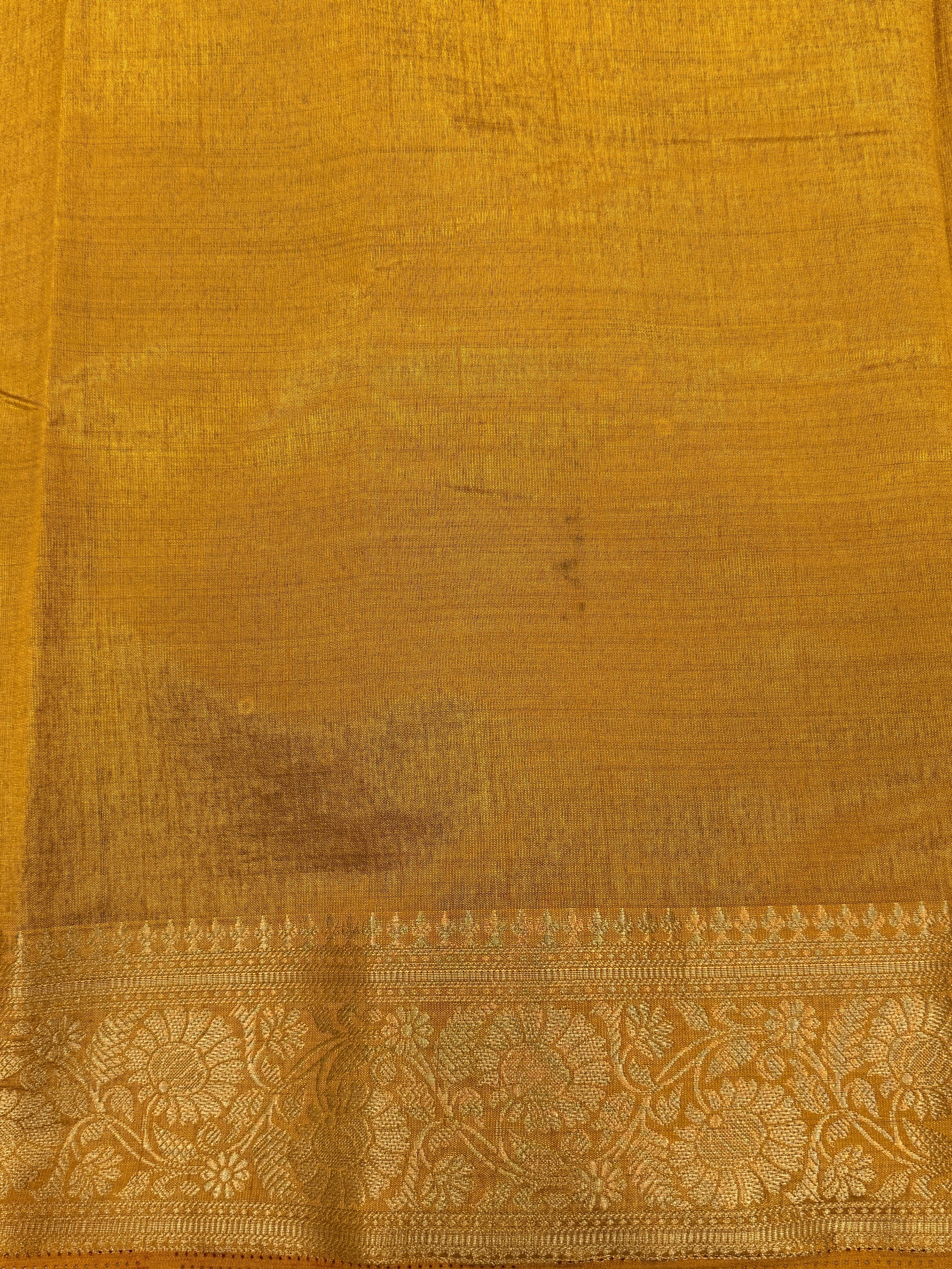 Wine Purple New Tussar Saree with Contrast Border & Embroidery