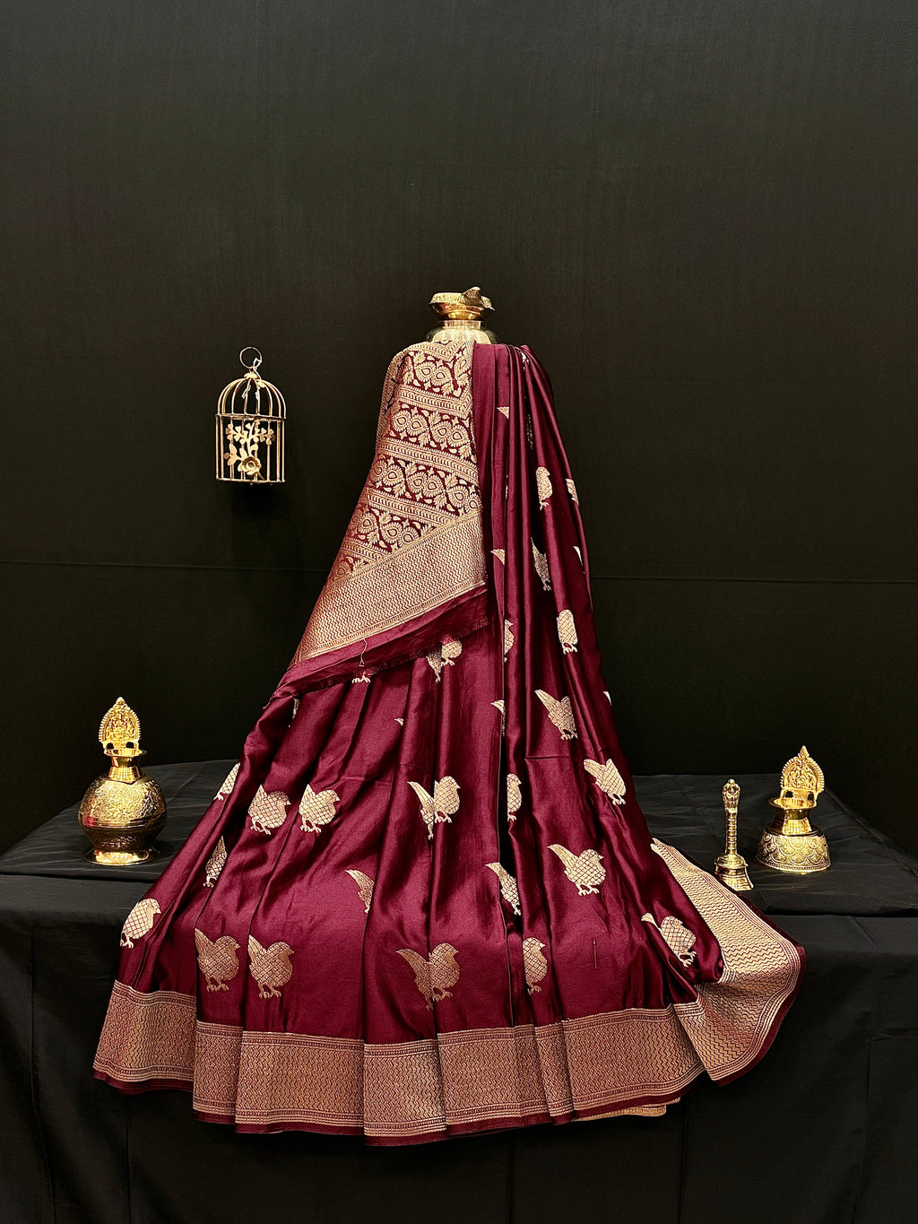 Banarasi Mashroo Silk Saree