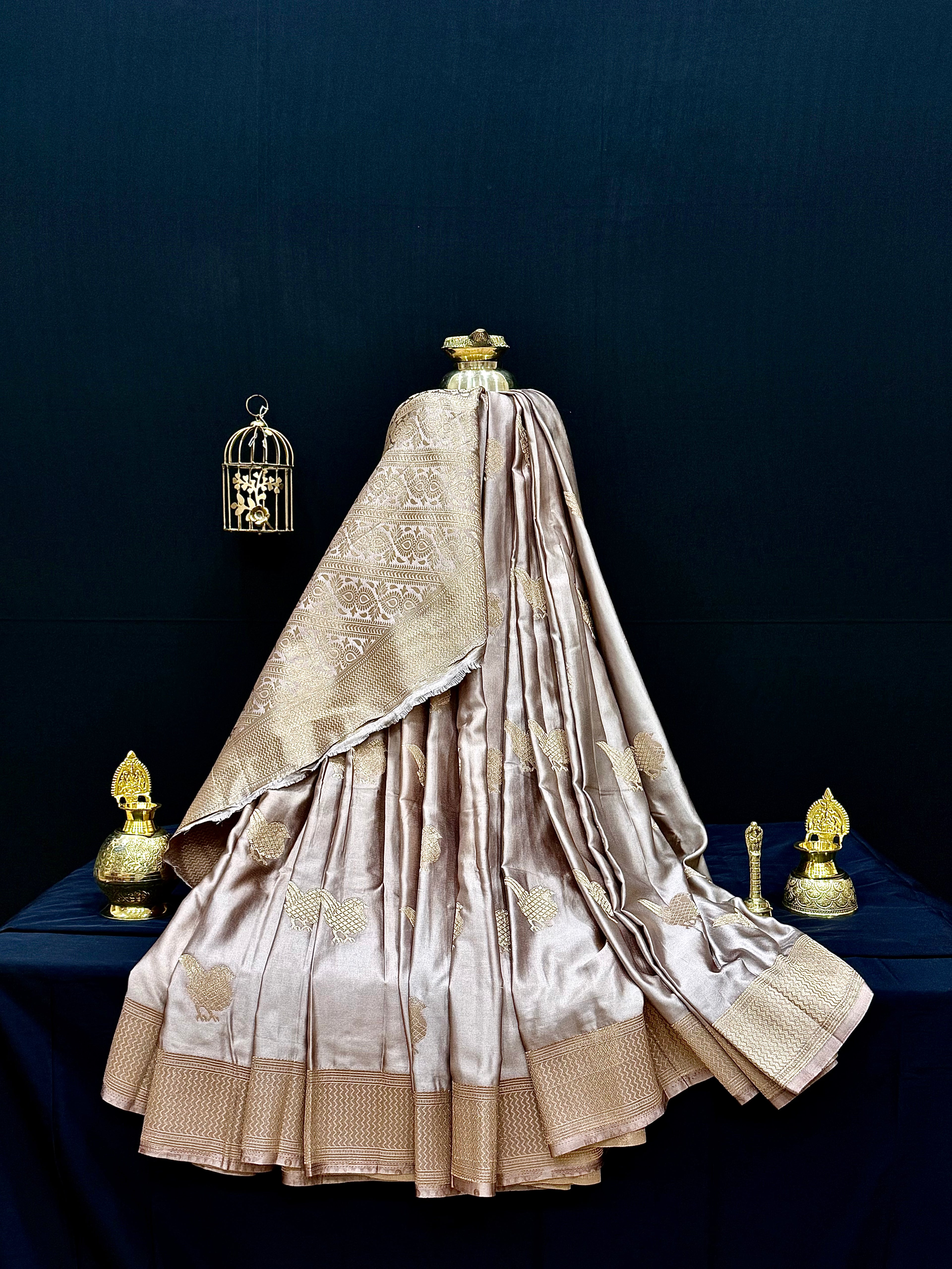 Banarasi Mashroo Silk Saree