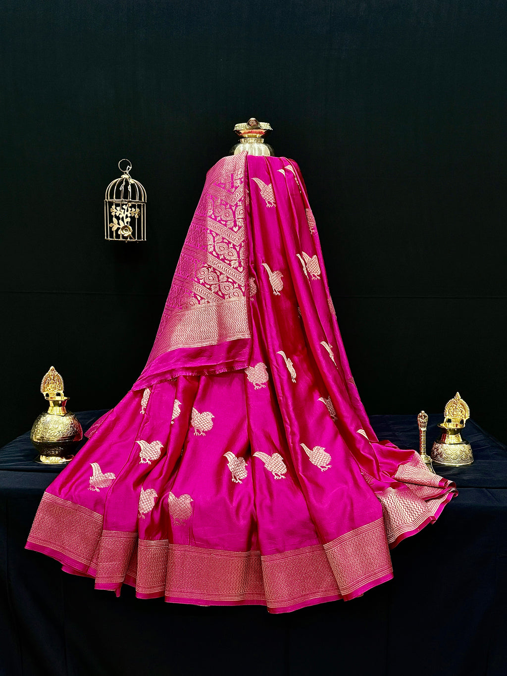 Banarasi Mashroo Silk Saree