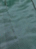 Sage Green Georgette Tissue Silk Saree