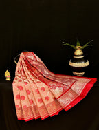 Banarasi Mashroo Silk Rangkat Saree