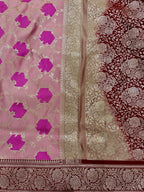 Banarasi Mashroo Silk Rangkat Saree