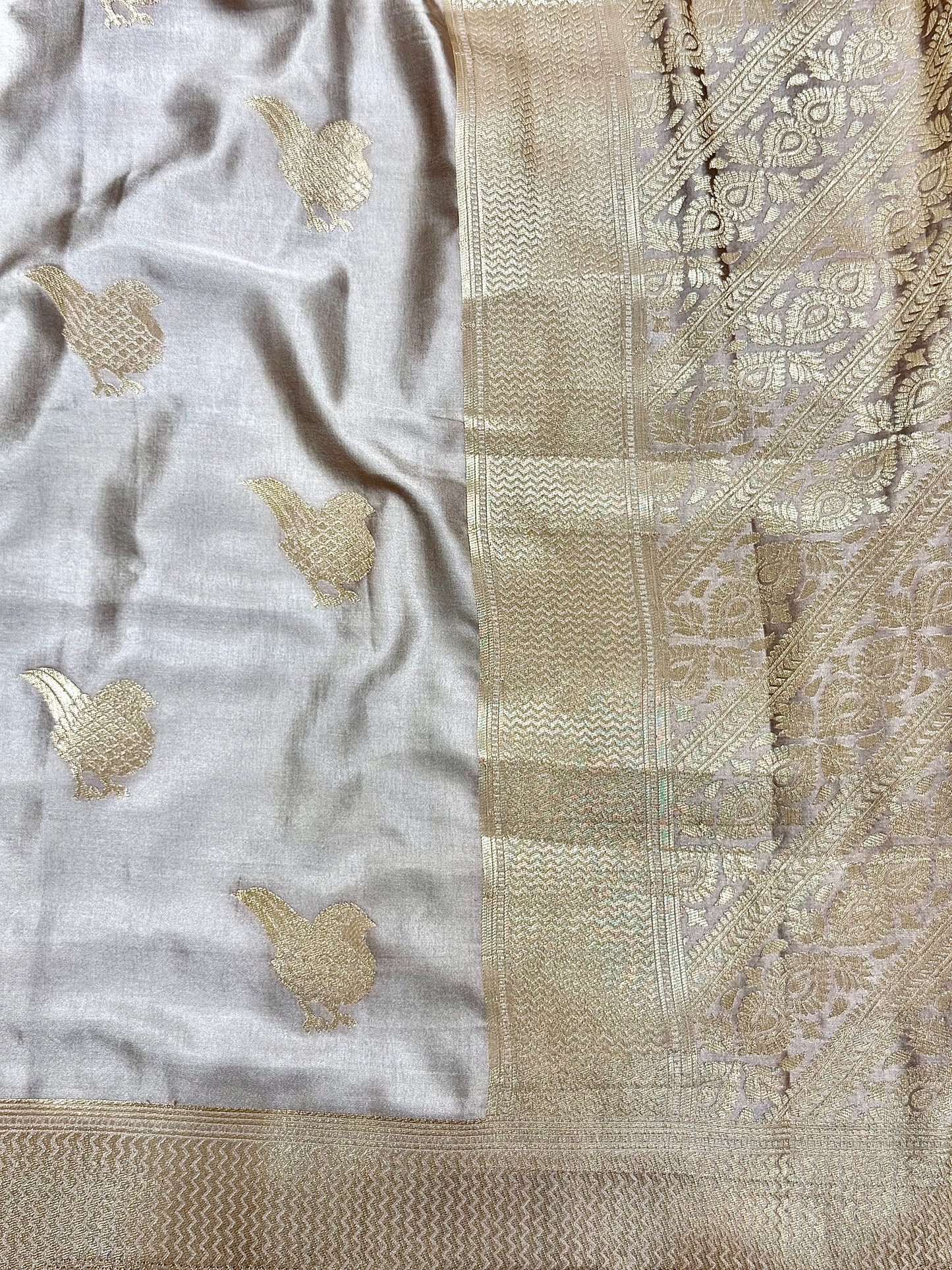 Banarasi Mashroo Silk Saree