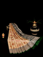 Banarasi Mashroo Silk Rangkat Saree