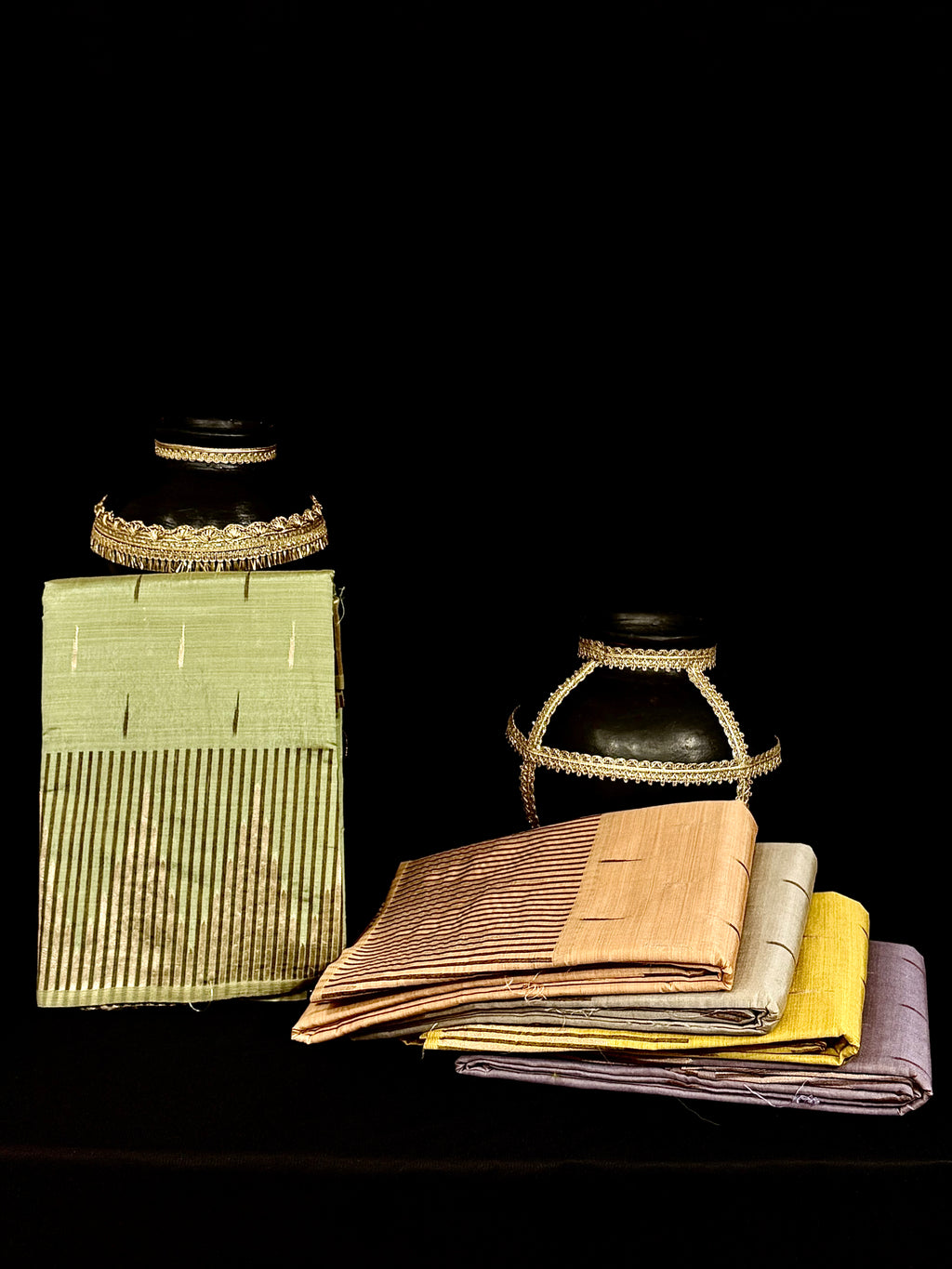 Banarasi Raw Tussar Weaving Saree