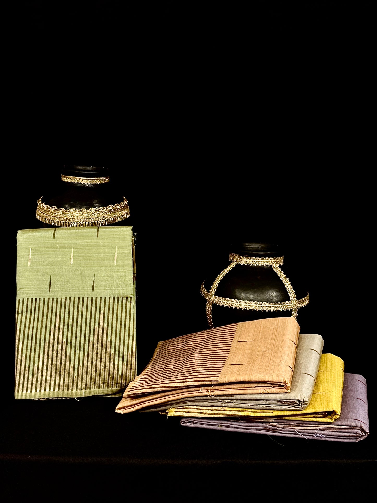 Banarasi Raw Tussar Weaving Saree