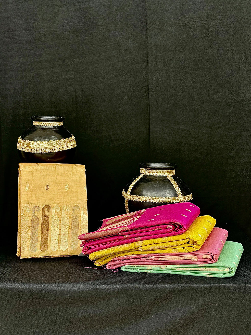 Banarasi Raw Tussar Weaving Saree