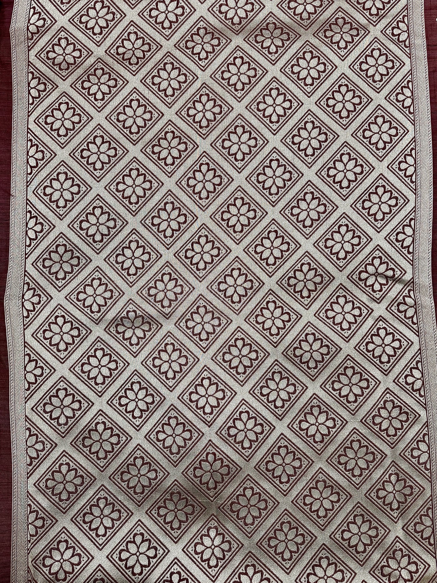 Raw Pashmina Weaving Saree