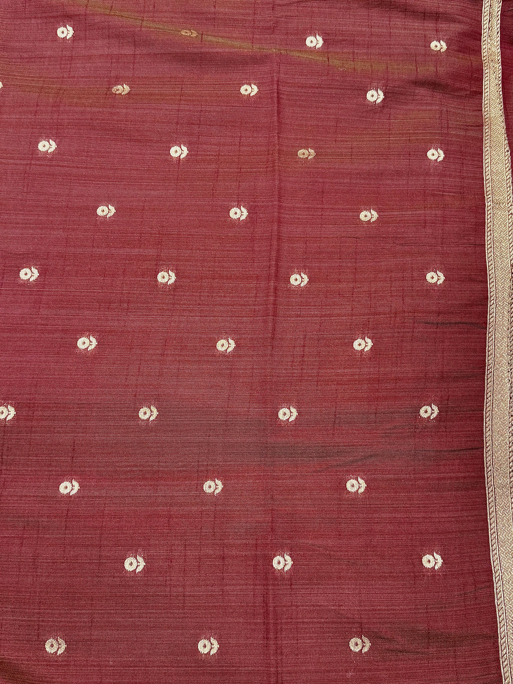 Raw Pashmina Weaving Saree