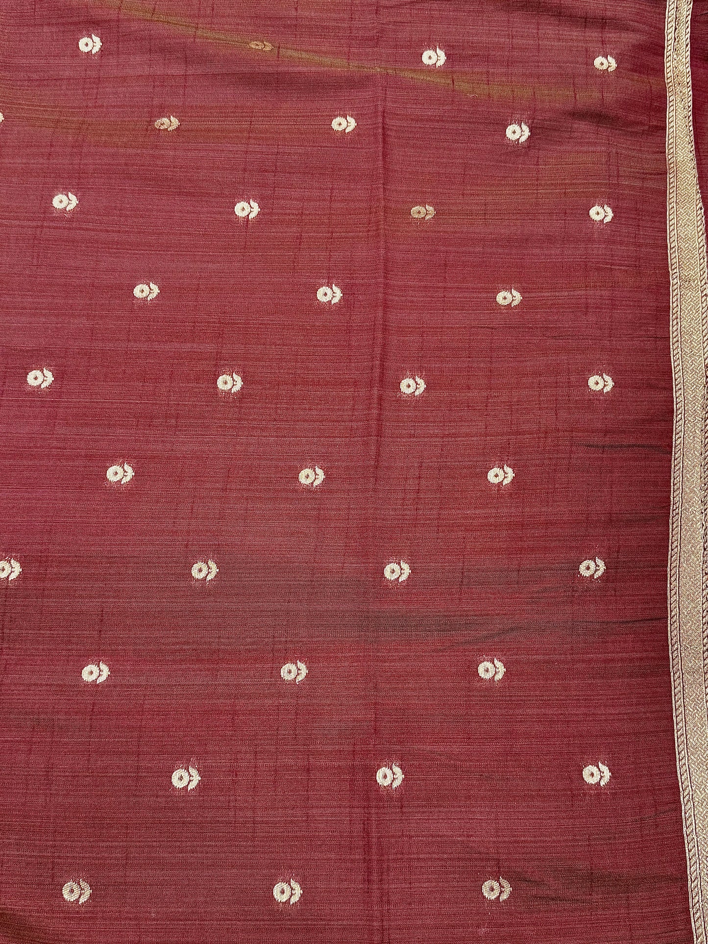 Raw Pashmina Weaving Saree