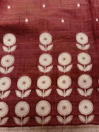 Raw Pashmina Weaving Saree