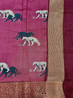 Banarasi Raw Tussar Weaving Saree