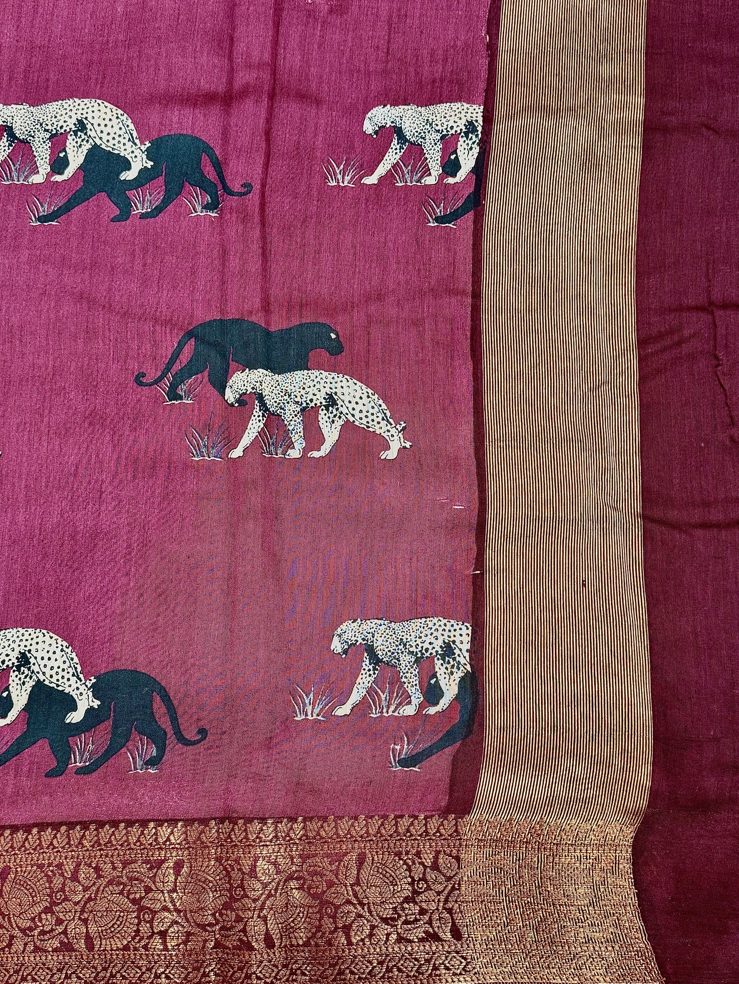 Banarasi Raw Tussar Weaving Saree