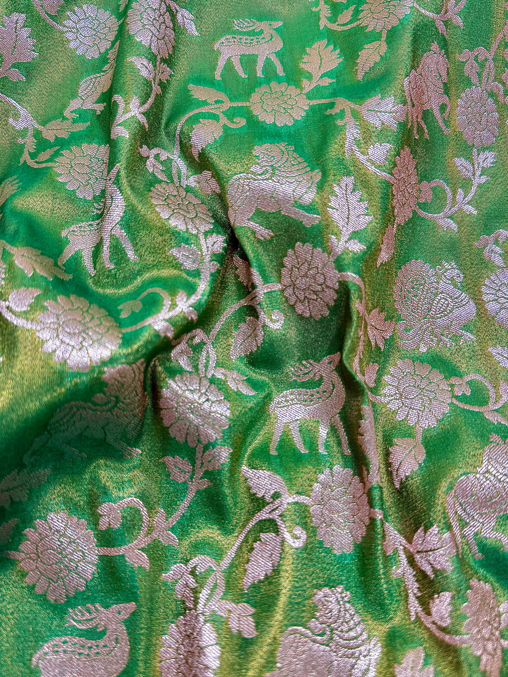 Banarasi Tissue Katan Fancy Weaving Saree