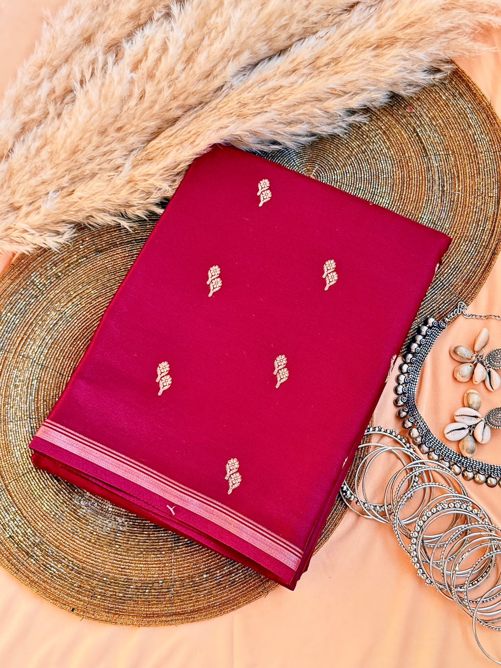 Gajji Silk Weaving Saree
