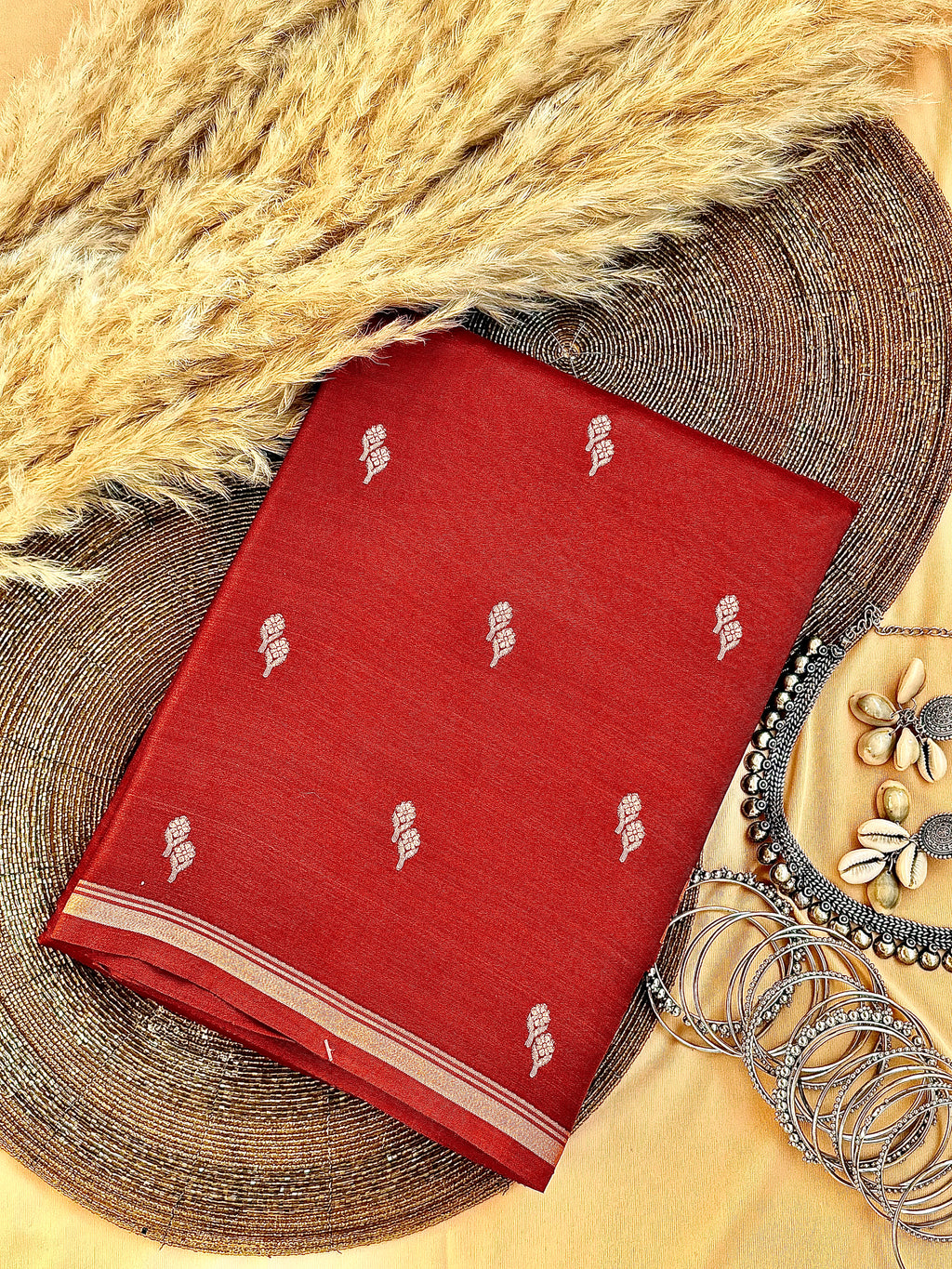 Gajji Silk Weaving Saree