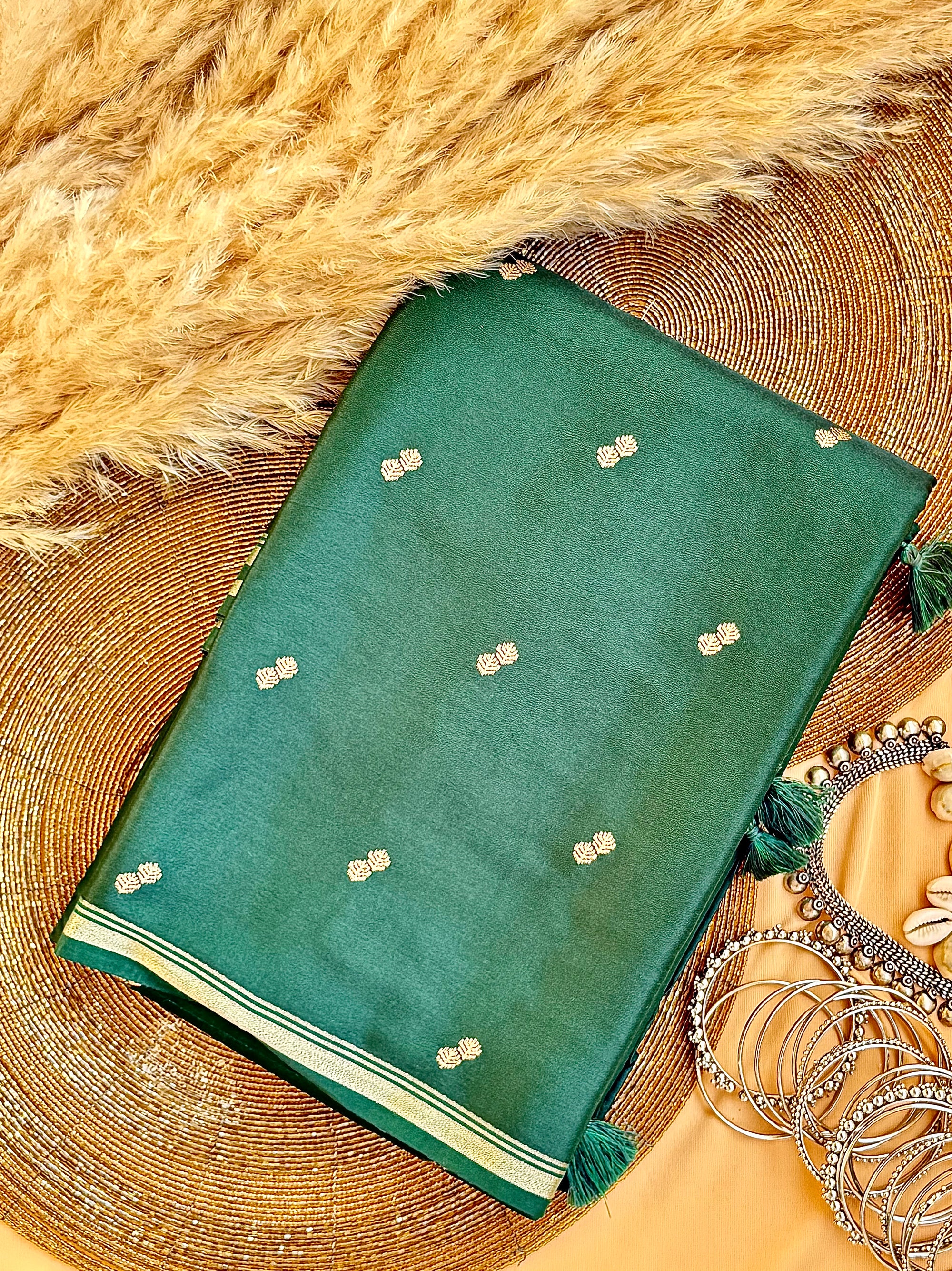 Gajji Silk Weaving Saree