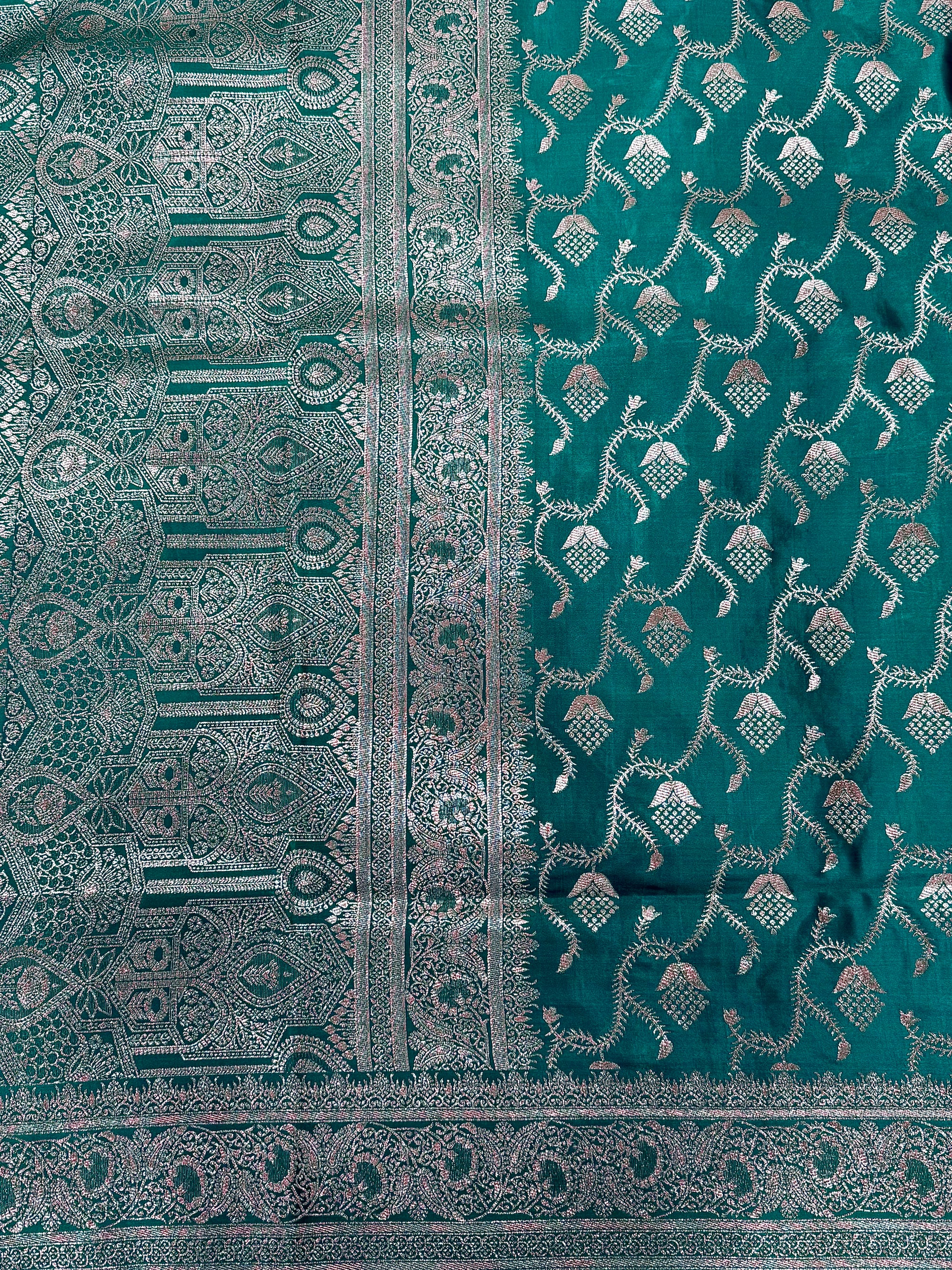 Mushroo Silk Weaving Saree