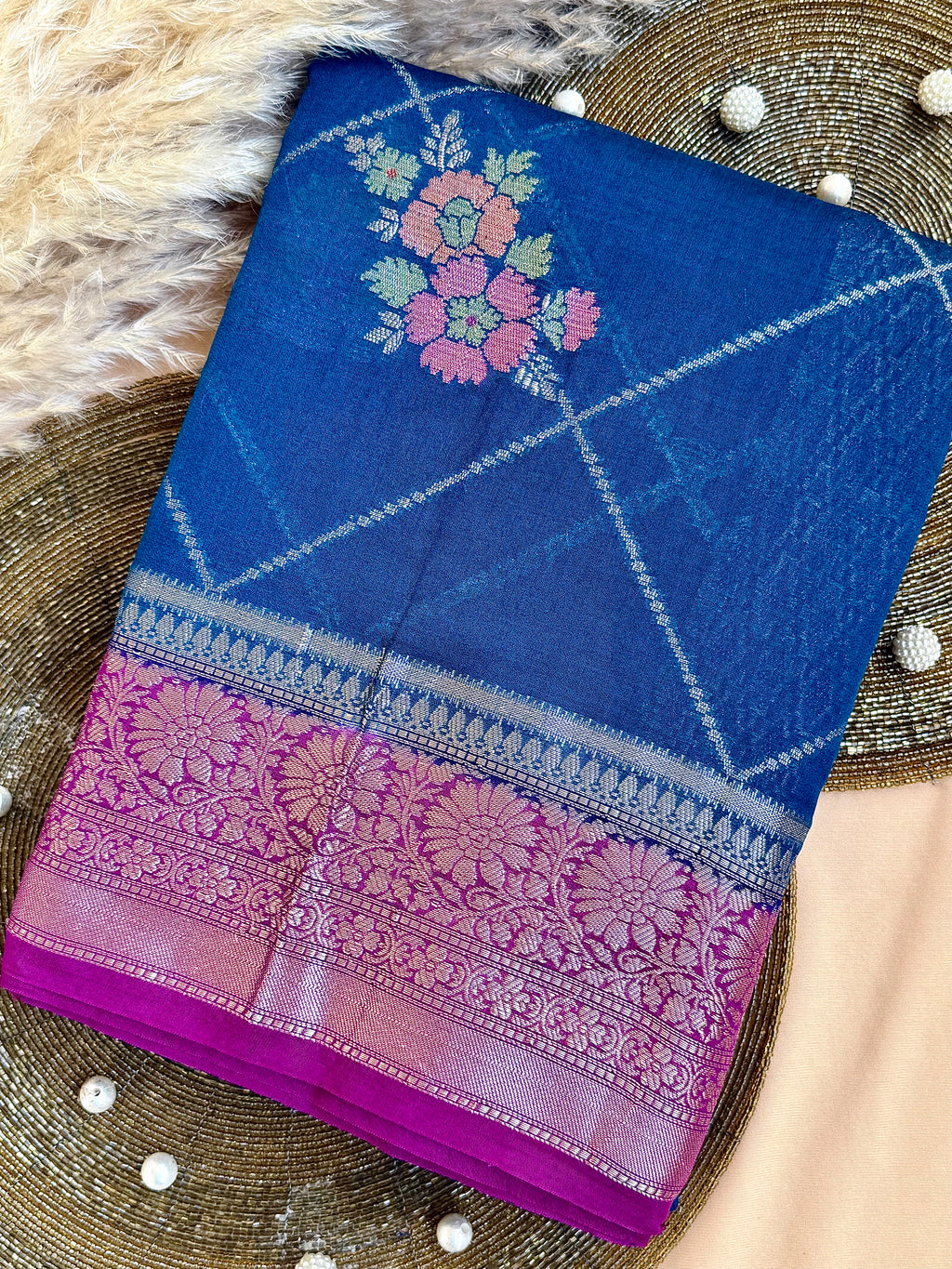 Chiniya Georgette Woven Saree