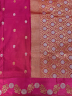 Mango Silk Saree with Satin Border