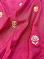 Mango Silk Saree with Satin Border