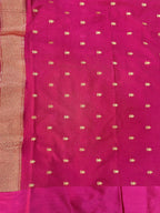 Mango Silk Saree with Satin Border
