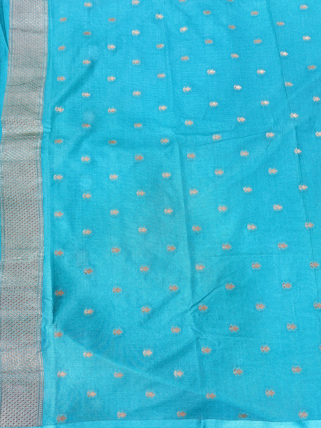 Mango Silk Saree with Satin Border