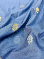 Mango Silk Saree with Satin Border