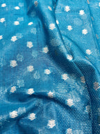 Raw Linen Woven Saree