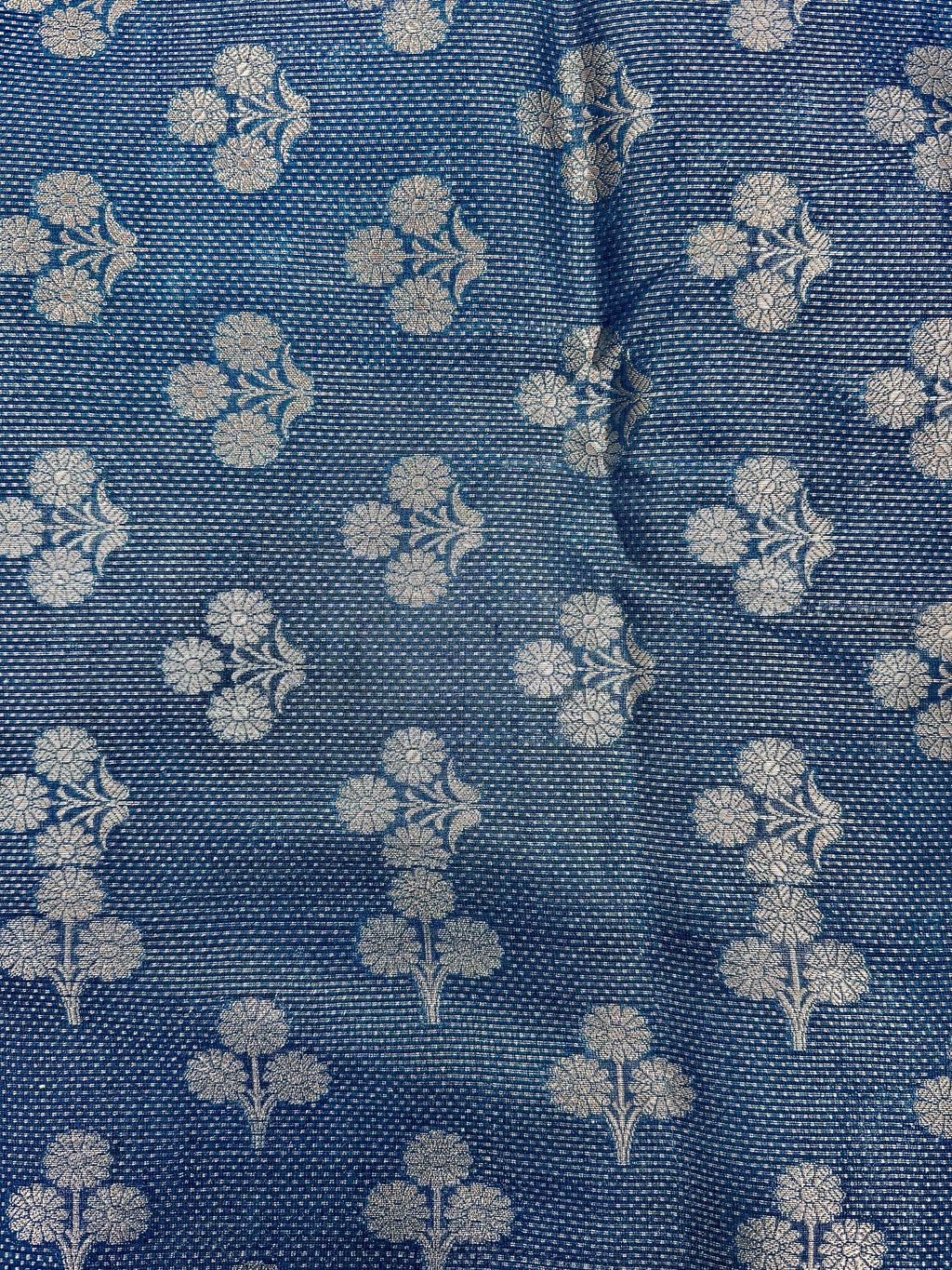 Raw Linen Woven Saree