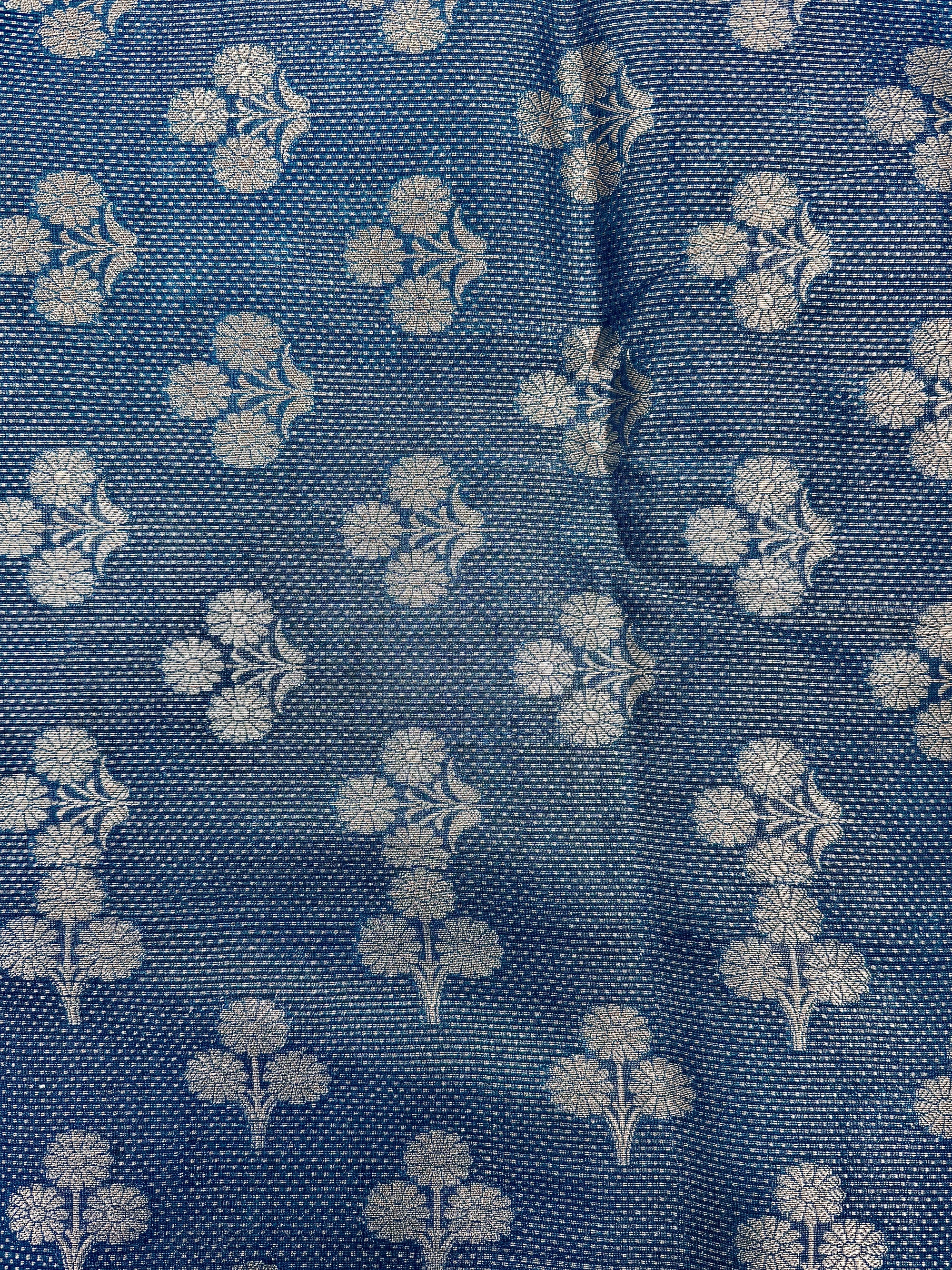 Raw Linen Woven Saree