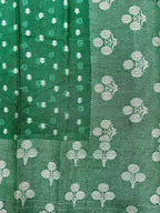 Raw Linen Woven Saree