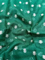 Raw Linen Woven Saree