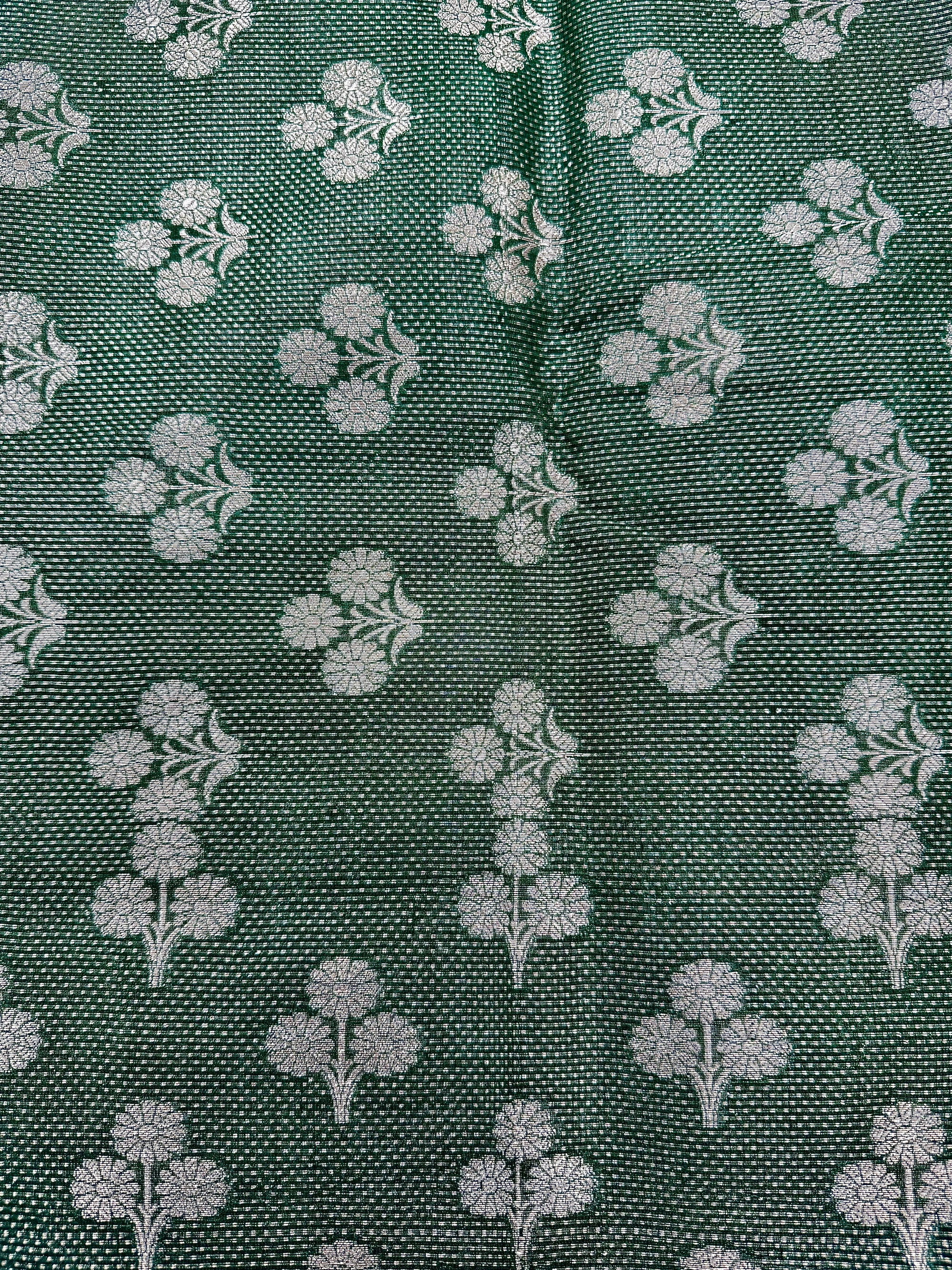 Raw Linen Woven Saree