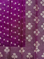 Raw Linen Woven Saree