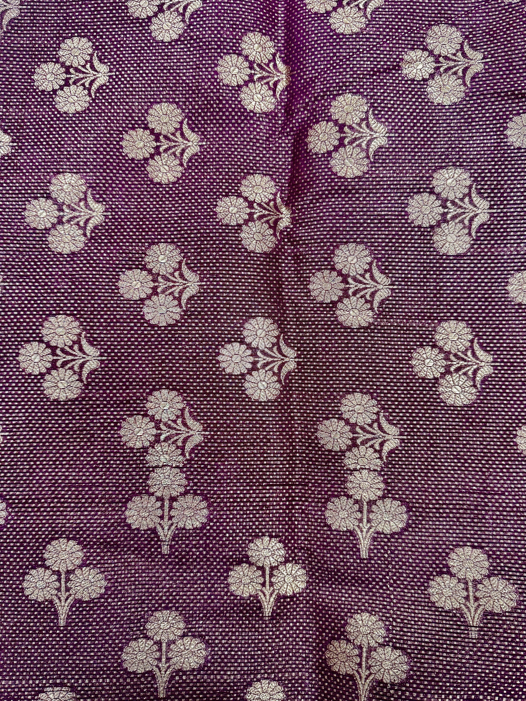 Raw Linen Woven Saree