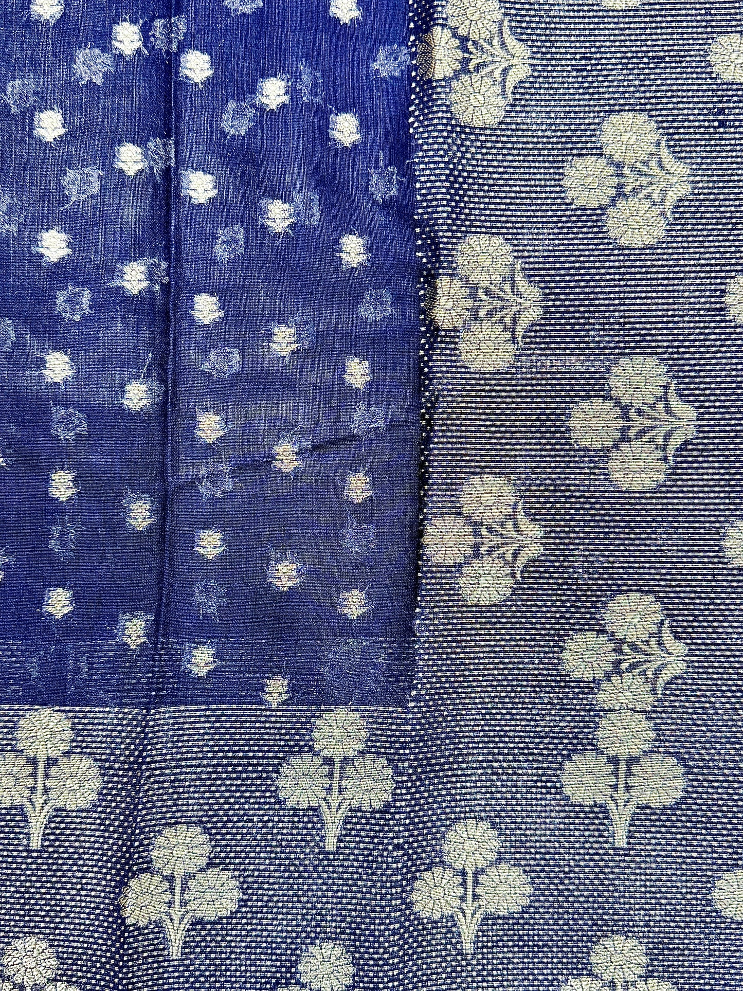 Raw Linen Woven Saree