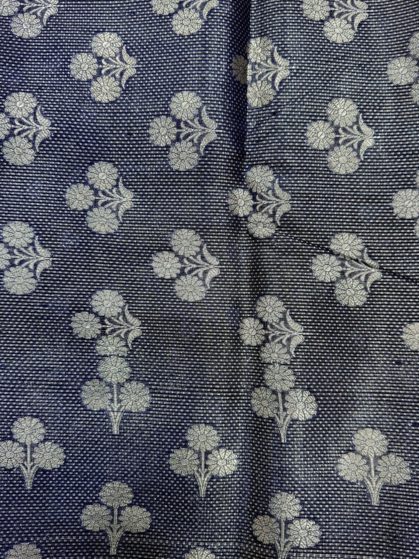 Raw Linen Woven Saree